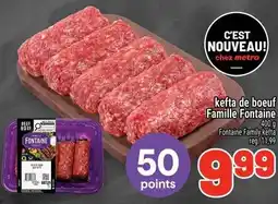 Metro Famille Fontaine kefta de boeuf offer