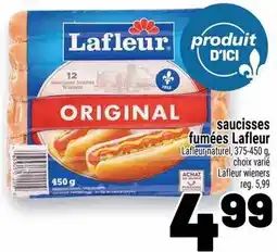 Metro Lafleur saucisses fumées offer