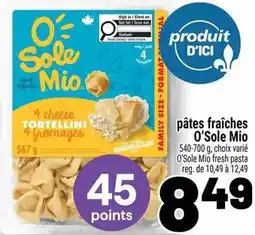 Metro O'Sole Mio pâtes fraîches offer