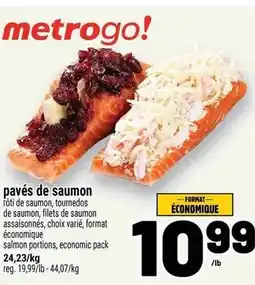 Metro Pavés de saumon offer