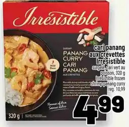 Metro Irresistible cari panang aux crevettes offer
