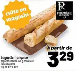 Metro Baguette française offer