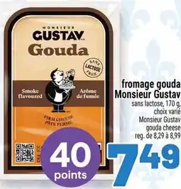 Metro Monsieur Gustav fromage gouda offer