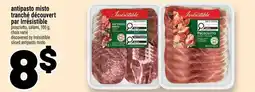 Metro Irrésistible antipasto misto tranché découvert par offer