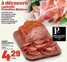 Metro Première Moisson capicollo offer