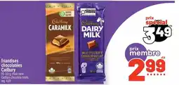 Metro Cadbury friandises chocolatées offer