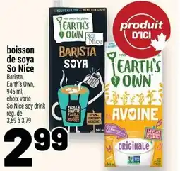 Metro So Nice boisson de soya offer