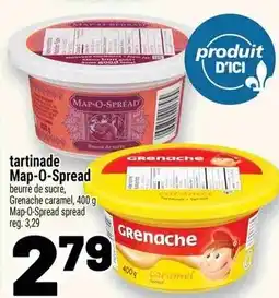 Metro Tartinade map-o-spread offer