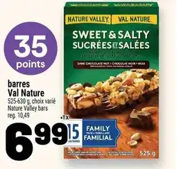 Metro Val Nature barres offer