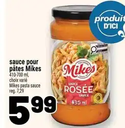Metro Mikes sauce pour pâtes offer
