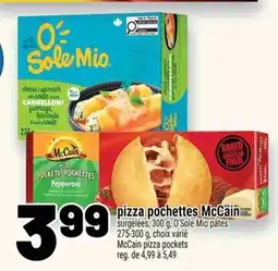 Metro McCain pizza pochettes offer