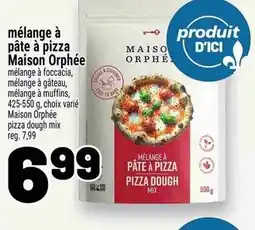 Metro Maison Orphée mélange à pâte à pizza offer
