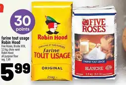 Metro Robin Hood farine tout usage offer