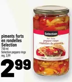 Metro Selection piments forts en rondelles offer
