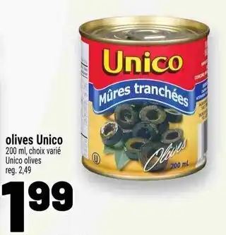Unico olives