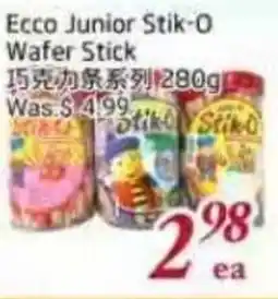 Tone Tai Supermarket Ecco Junior Stik-O Wafer Stick offer