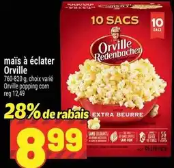 Metro Orville maïs à éclater offer