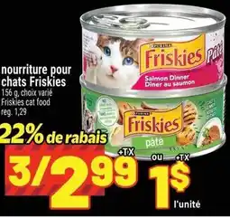 Metro Friskies nourriture pour chats offer