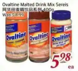Tone Tai Supermarket Ovaltine Malted Drink Mix Sereis offer