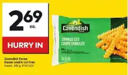 Giant Tiger Cavendish Farms frozen crinkle cut fries offer