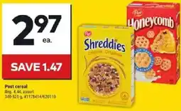 Giant Tiger Post cereal offer