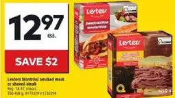Giant Tiger Lesters Montréal smoked meat or shaved steak offer
