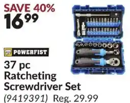 Princess Auto Ratcheting Screwdriver Set offer