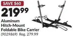 Princess Auto Aluminum Hitch-Mount Foldable Bike Carrier offer