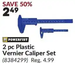 Princess Auto 2 pc Plastic Vernier Caliper Set offer