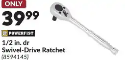 Princess Auto 1/2 in. dr Swivel-Drive Ratchet offer