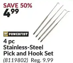 Princess Auto 4 pc Pick and Hook Set offer