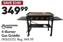 Princess Auto 4-Burner Gas Griddle offer