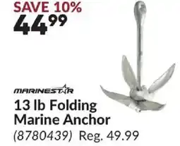 Princess Auto 13 lb Folding Marine Anchor offer