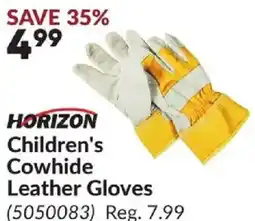 Princess Auto Children's Cowhide Leather Gloves offer