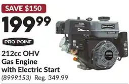Princess Auto 212cc OHV Gas Engine with Electric Start offer