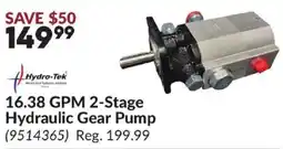 Princess Auto 16.38 GPM 2-Stage Hydraulic Gear Pump offer