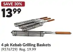 Princess Auto 4 pk Kebab Grilling Baskets offer