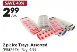 Princess Auto 2 pk Ice Trays, Assorted offer