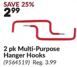 Princess Auto 2 pk Multi-Purpose Hanger Hooks offer