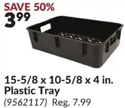 Princess Auto 15-5/8 x 10-5/8 x 4 in. Plastic Tray offer