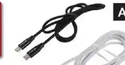 Princess Auto USB-C to USB-C 100W Braided Charging Cables, Assorted Colours offer