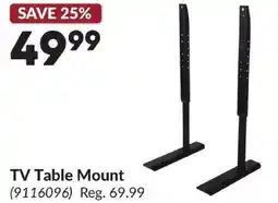 Princess Auto TV Table Mount offer