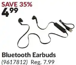 Princess Auto Bluetooth Earbuds offer