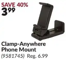 Princess Auto Clamp-Anywhere Phone Mount offer