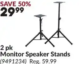 Princess Auto 2 pk Monitor Speaker Stands offer