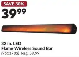 Princess Auto Flame Wireless Sound Bar offer