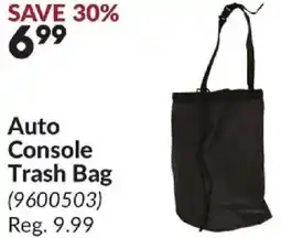Princess Auto Auto Console Trash Bag offer