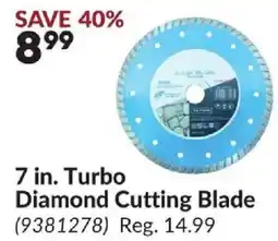 Princess Auto 7 in. Turbo Diamond Cutting Blade offer