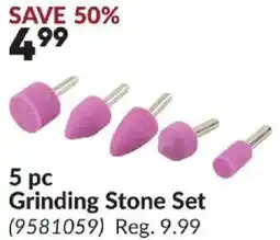 Princess Auto 5 pc Grinding Stone Set offer