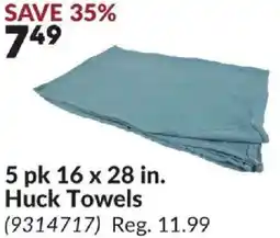 Princess Auto 5 pk 16 x 28 in. Huck Towels offer